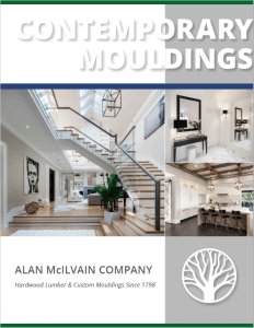 McIlvain Contemporary Moulding Catalog